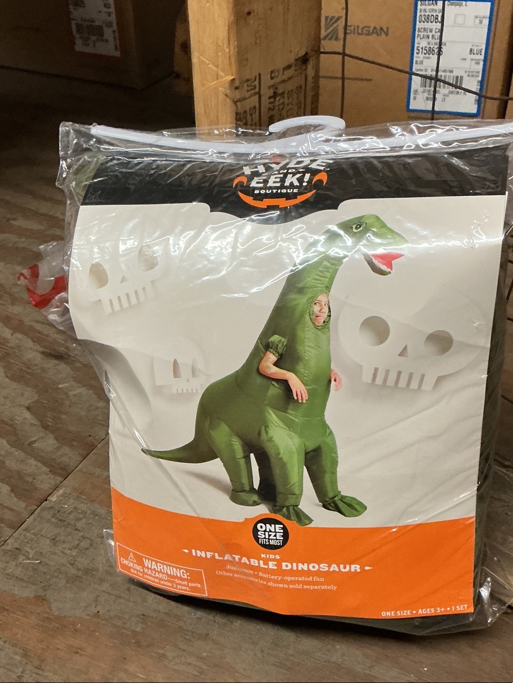 Hyde & EEK! Kids Inflatable Dinosaur Costume